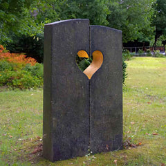 Grabstein "Tortolas" gedenkstein.design   gedenkstein.design